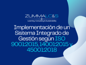 Implementación de un Sistema Integrado de Gestión según ISO 9001:2015, 14001:2015 y 45001:2018